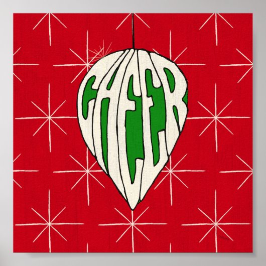 Holiday Ornament Cheer Poster (Vorne)