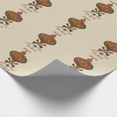 Holiday Ornament Geschenkpapier (Ecke)