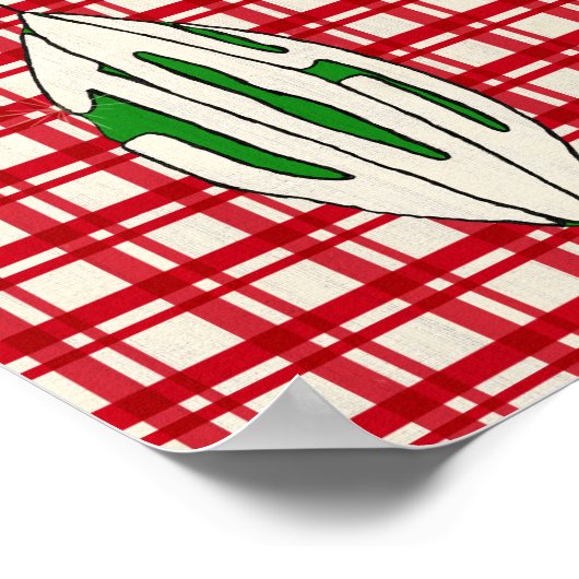 Holiday Ornament Joy Poster (Ecke)