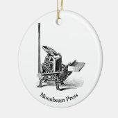 Holiday-Ornament zum Thema "Pilot-Briefpapier" Keramik Ornament (Links)