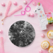 Holiday Ornaments Graustufen Pappteller (Party)