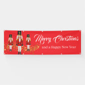 Holiday Outdoor Banner Nutcracker (Horizontal)
