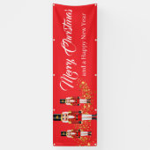 Holiday Outdoor Banner Nutcracker (Vertikal)
