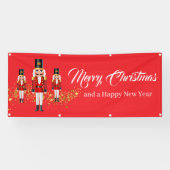 Holiday Outdoor Banner Nutcracker (Horizontal)