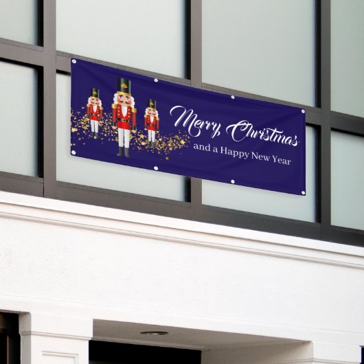 Holiday Outdoor Banner Nutcracker (Äußeres Gebäude)