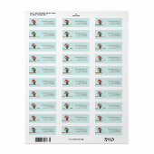 Holiday Owl Address Labels (Vorne)
