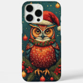 Holiday Owl Case-Mate iPhone Hülle (Rückseite)