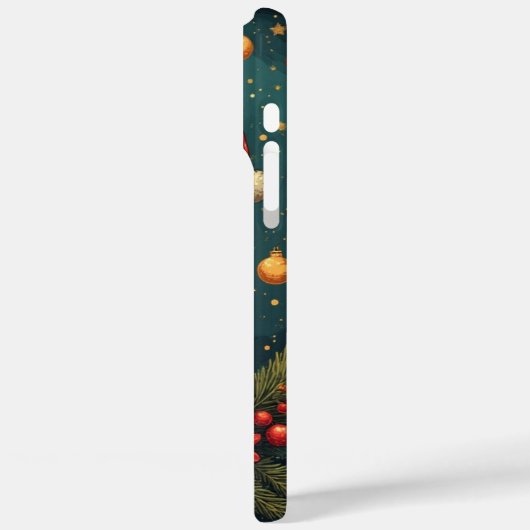 Holiday Owl Case-Mate iPhone Hülle (Rückseite / Links)