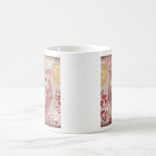 Holiday Owl Kaffeetasse (Mittel)