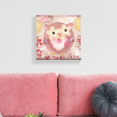 Holiday Owl Leinwanddruck (Insitu (Wohnzimmer))