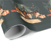 Holiday Pajama Vibes Geschenkpapier (Rolleneckpunkt)