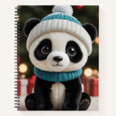 Holiday Panda Notizblock (Vorderseite)