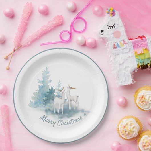 Holiday Paper Plate Pappteller (Party)