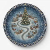 Holiday Paper Plates Pappteller (Vorderseite)