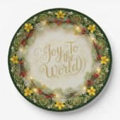 Holiday Paper Plates Pappteller (Vorderseite)