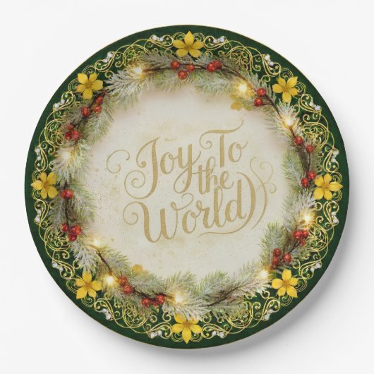 Holiday Paper Plates Pappteller (Vorderseite)