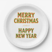 Holiday Pappteller (Vorderseite)