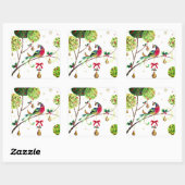 Holiday Partridge Stickers (Blatt)