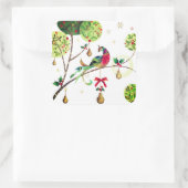 Holiday Partridge Stickers (Tasche)