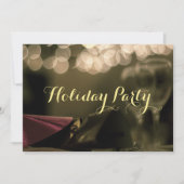 Holiday Party (Corporate) Card von RoseWrites Einladung (Vorderseite)