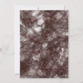 Holiday Party Glittery Glam Einladungen (Rückseite)