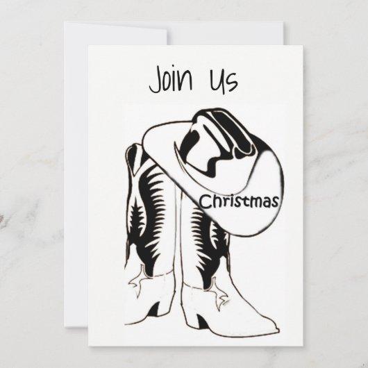 ***HOLIDAY PARTY**** INVITATIONEN LÄNDERCHRISTLER EINLADUNG (Vorderseite)