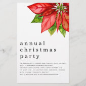 Holiday Party Poinsettia Größer (Vorderseite)