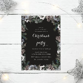 Holiday Pastel Greenery Weihnachtsfeier Party Einl Einladung