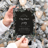 Holiday Pastel Greenery Weihnachtsfeier Party Einl Einladung