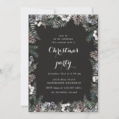 Holiday Pastel Greenery Weihnachtsfeier Party Einl Einladung (Vorderseite)