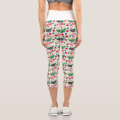 Holiday Pattern High Waisted Capris (Rückseite)
