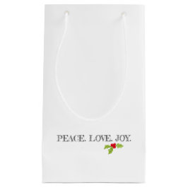 Holiday Peace Liebe Freude Weihnachten Heiliger Te Kleine Geschenktüte