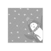 Holiday Penguin Gummistempel (Prägung)