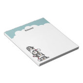 Holiday Penguins Notizblock (angewinkelt)