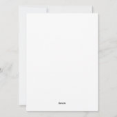 Holiday Personalizable Foto Card - Houndstooth Feiertagskarte (Rückseite)