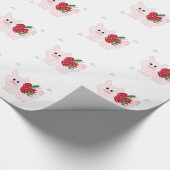Holiday Piglet Geschenkpapier (Ecke)
