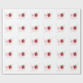 Holiday Piglet Geschenkpapier (Flach)