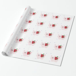 Holiday Piglet Geschenkpapier