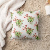 Holiday Pillow-Mistletoe Kissen (Decke)