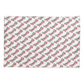 Holiday Pillowcase Red Berries Kissenbezug (Rückseite)