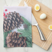 Holiday Pine Cine Collection Geschirrtuch (Viertel Falte)