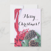 Holiday Pine Cine Collection Karte (Vorderseite)