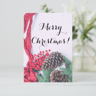 Holiday Pine Cine Collection Karte