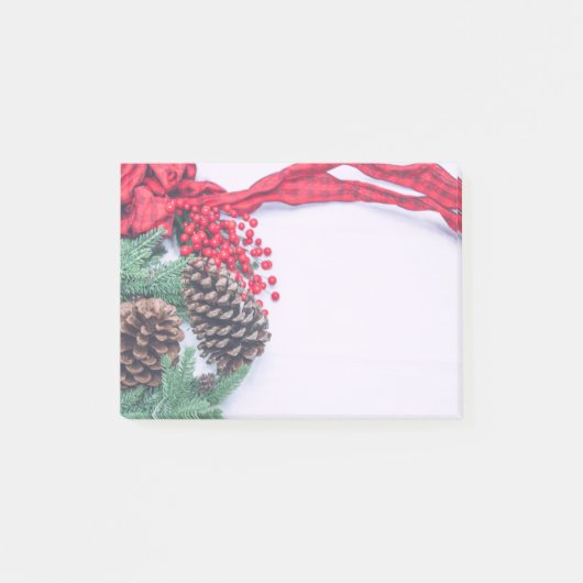 Holiday Pine Cine Collection Post-it Klebezettel (Vorderseite)