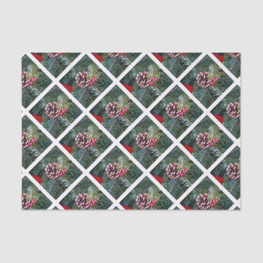 Holiday Pine Seidenpapier (Vorderseite)