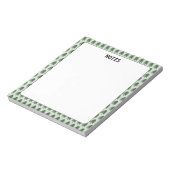 Holiday Pine Tree Notepad Notizblock (Rotiert)