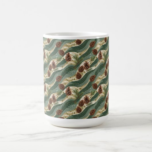 Holiday Pinecone Kaffeetasse (Mittel)