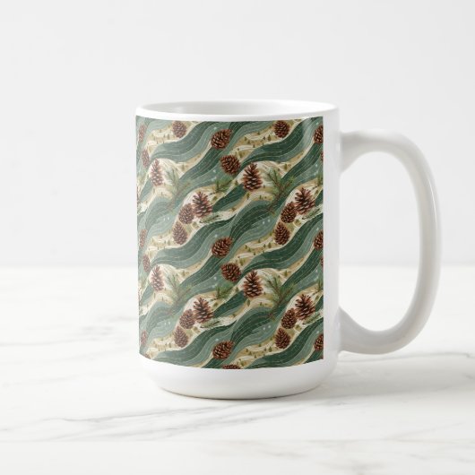 Holiday Pinecone Kaffeetasse (Rechts)