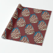 Holiday Pinecones Wrapping Paper Geschenkpapier (Ungerollt)