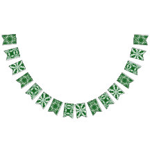 Holiday Pines Frack Bunting Banner